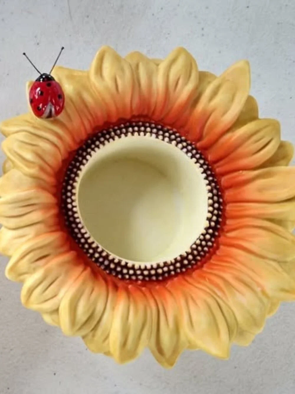 NWT PartyLite Sunflower Buddies Candle Holders - Set of 2 - Picture 4 of 6